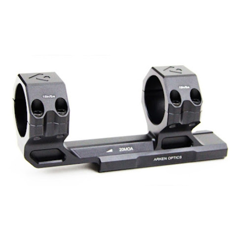Arken Optics Rigid Precision Mounts 34mm 20 MOA Tek Parça Tüfek Dürbün Ayağı